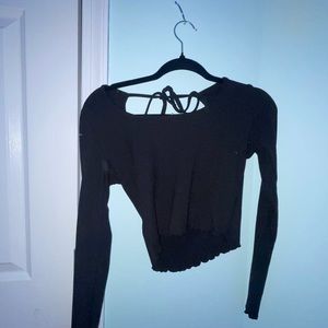 black keyhole back top